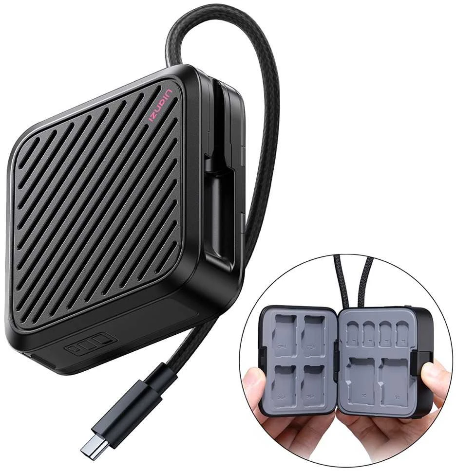 Atminties Kortelių Skaitytuvas - Ulanzi CRC10 CF Express Type-A, SD, Micro SD, USB-C 3.0
