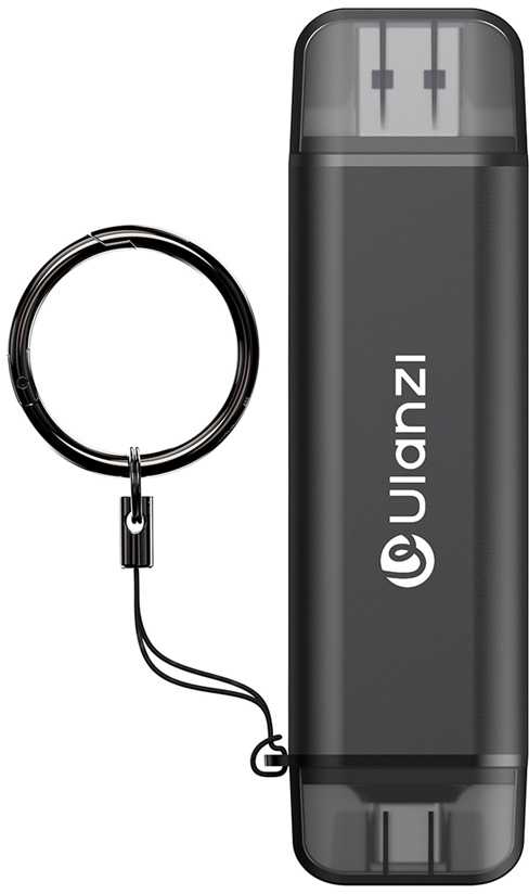 Atminties kortelė Atminties kortelių skaitytuvas - Ulanzi CR3 3 in 1 kortelių skaitytuvas 4.0 USB C/A 312 MB/s