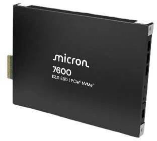 Micron 7600 PRO 3.84TB NVMe U.2 (15 mm) įmonės SSD vieno disko pakuotė
