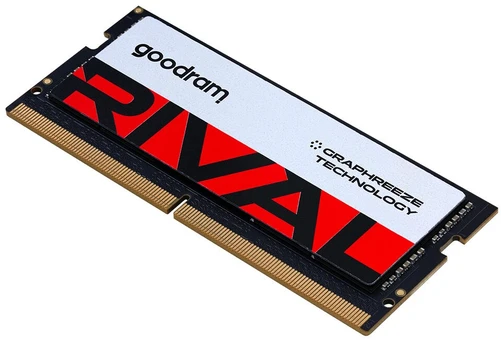„Goodram SODIMM DDR5 32GB 5600MHz CL40 DR RIVAL“ atminties modulis 1 x 32 GB 5600 MT/s 262 kontaktų SO-DIMM