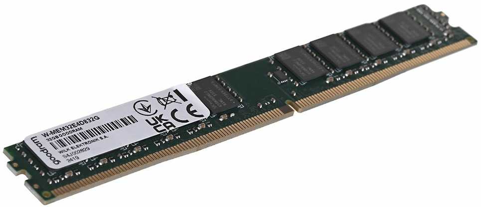 Atminties modulis - Goodram W-MEM32E4D832G 32GB DDR4 3200MHz ECC Be Buferinis