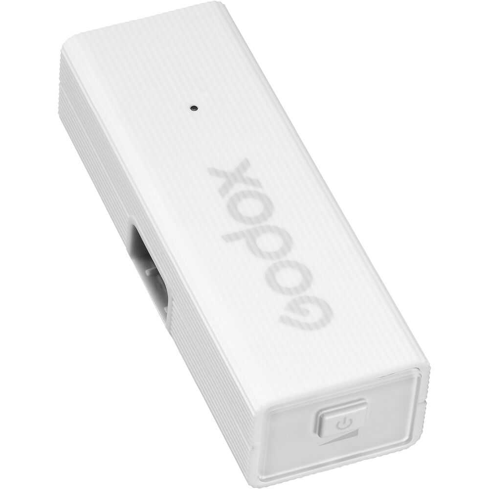 Audio įranga - Godox MoveLink Mini LT Kit 2 Wireless System, 328ft Range, Baltas