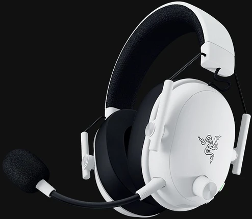 Razer | Ausinės Žaidimams | BlackShark V3 | Belaidės/su laidu | Over-Ear | Mikrofonas | Baltas | Belaidės