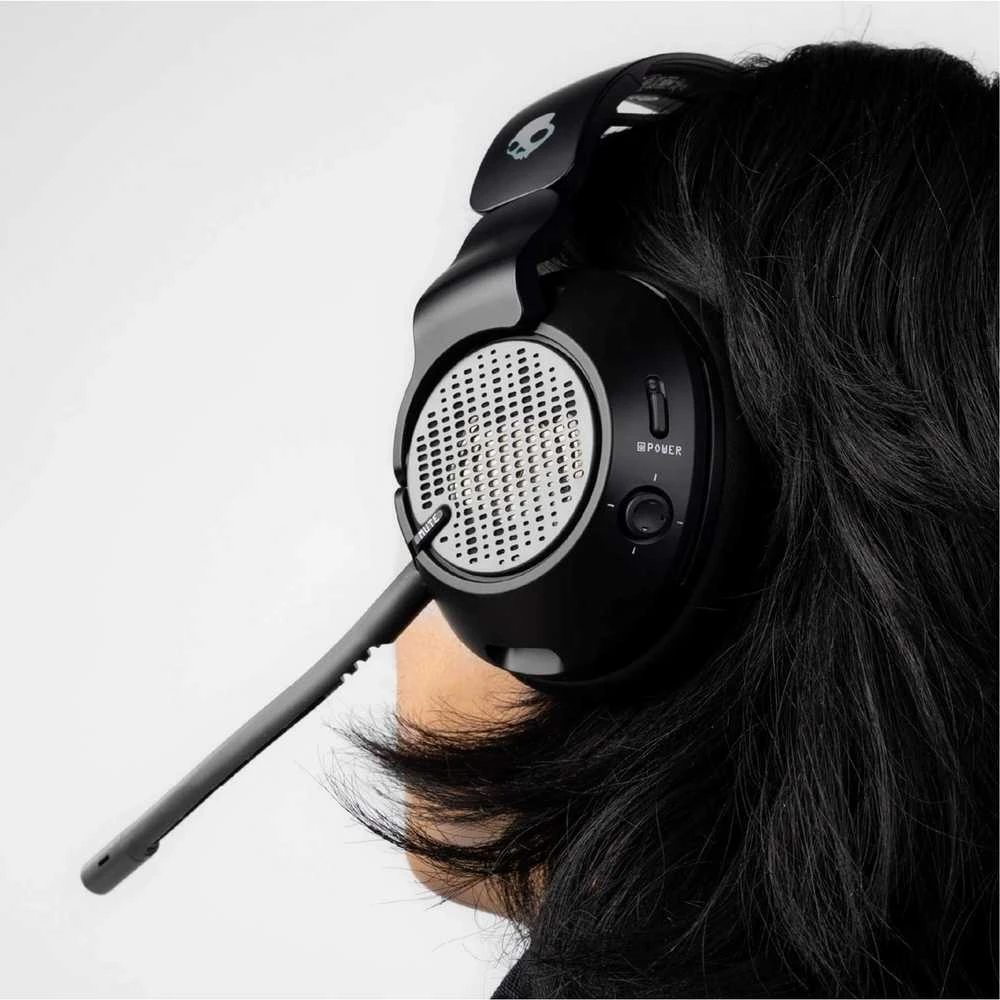 Skullcandy Crusher PLYR 720 Bluetooth Belaidės Over-ear Ausinės with Mic, BT 5.3, skirta XBOX, Juodas EU (S6PXW-T964)