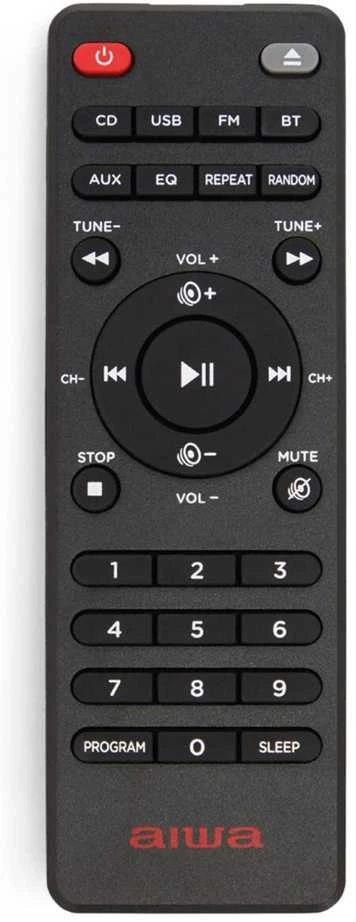 Muzikinis centras Aiwa MSBTU-550 home garso sistema Home audio micro system 50 W Juodas