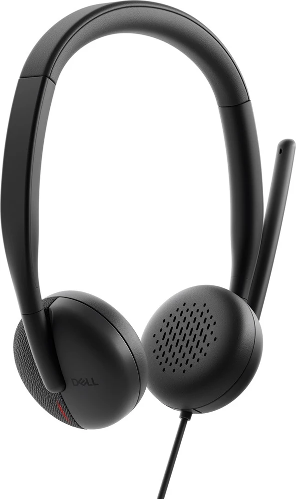 Dell | Ausinės | WH3024 | Įmontuotas mikrofonas | USB-C, USB-A | Juodos
