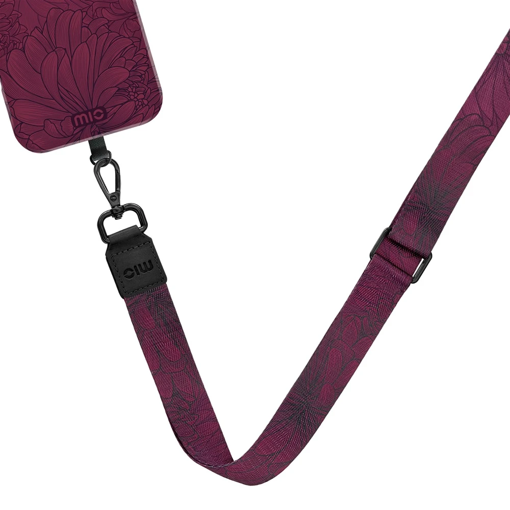 Dėklas MIO Lanyard strap Berry Blooms