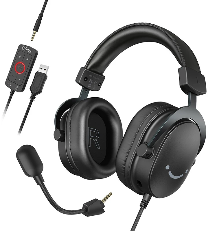 FIFINE AmpliGame H9 laidinės ausinės USB
