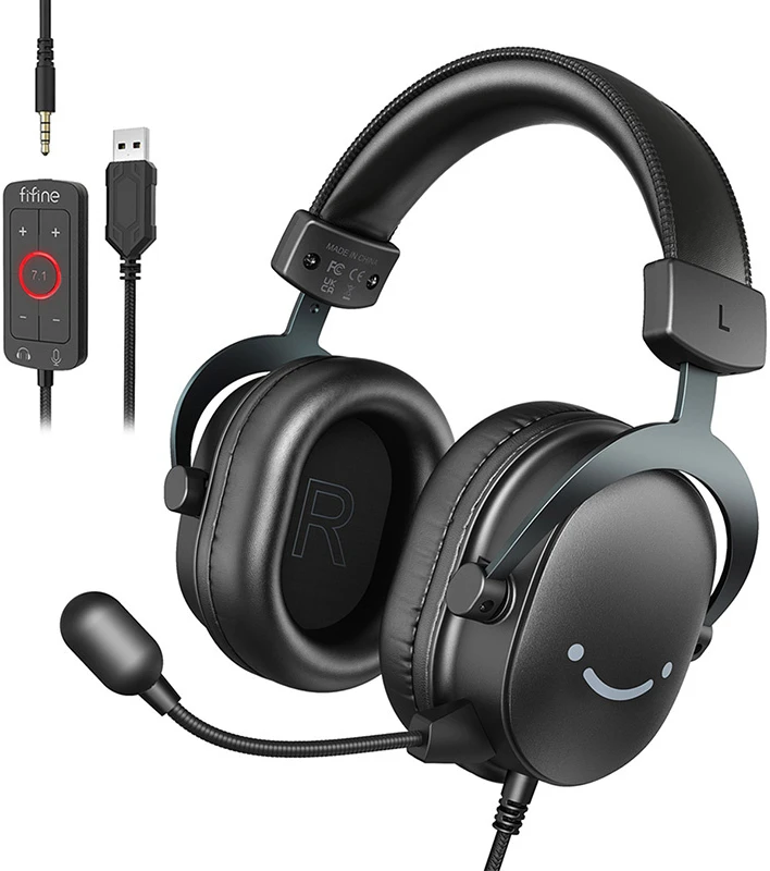 FIFINE AmpliGame H9 laidinės ausinės USB