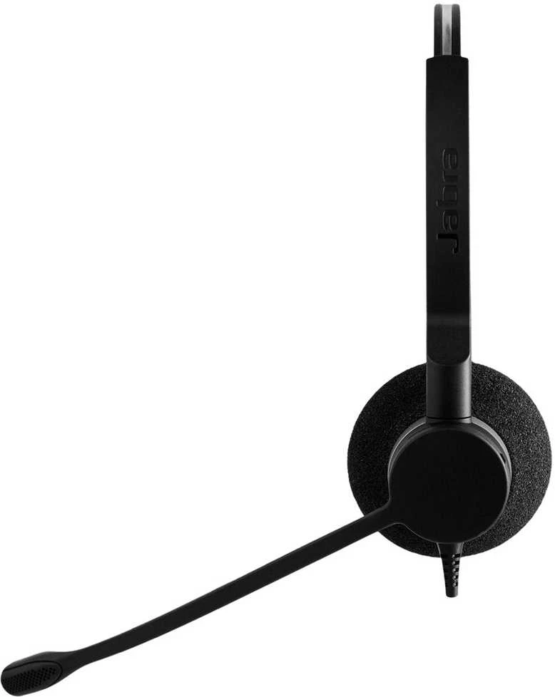 JABRA Evolve2 50 MS Stereo Ausinės on-ear Bluetooth su laidu aktyvus triukšmo slopinimas USB-A juodas Zoom Certified Certified skirta MS Te