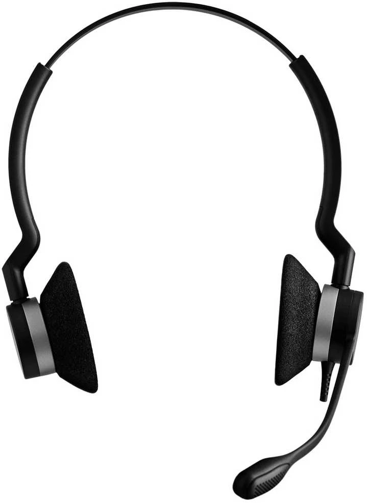 JABRA Evolve2 50 MS Stereo Ausinės on-ear Bluetooth su laidu aktyvus triukšmo slopinimas USB-A juodas Zoom Certified Certified skirta MS Te