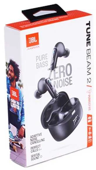 JBL Tune Beam 2 TWS ausinės, Juodos spalvos