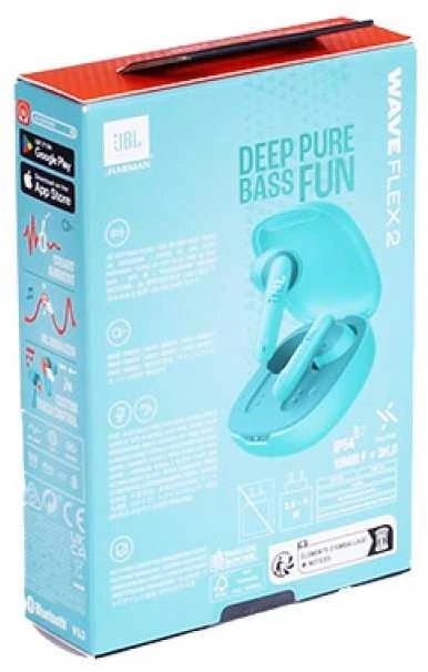 Ausinės JBL Wave Flex 2 TWS Bluetooth Belaidės In-Ear Earbuds Mėlyna EU