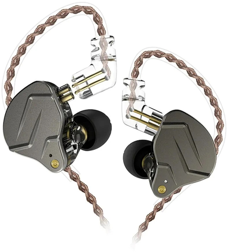 KZ FiiO FA7 Ausinės Ear-hook 3.5 mm jungtis Pilkas