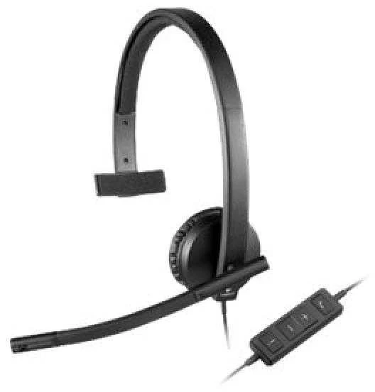 Universalios ausinės Logitech H570e, Mono, su mikrofonu, USB jungtis