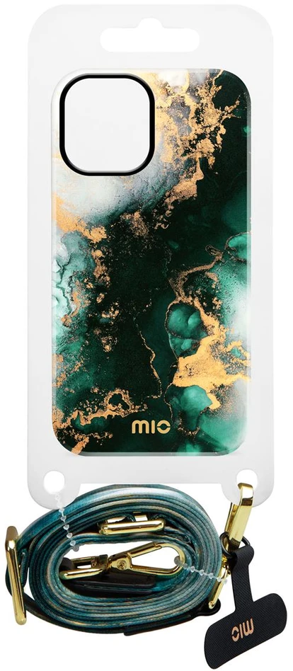 MIO Lanyard strap Žalias Marble