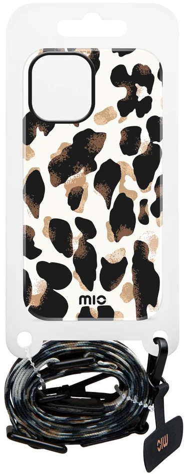 Dėklas MIO Lanyard strap Leopard