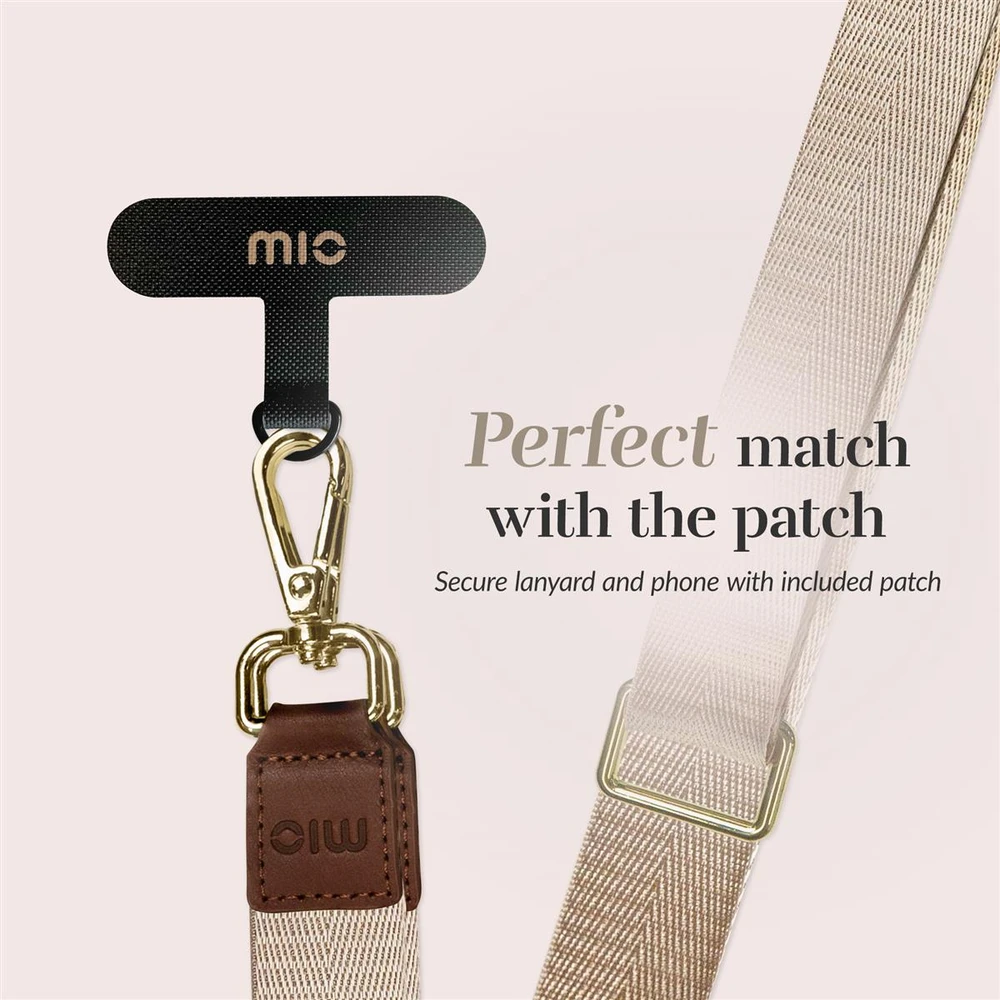 Dėklas MIO Lanyard strap Sand