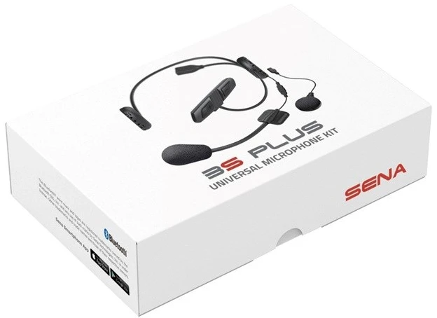 Ausinės Sena 3SPLUS-WB-10 Motorbike intercom Bluetooth 400 m Juodas