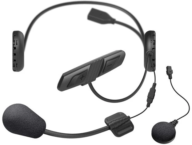 Ausinės Sena 3SPLUS-WB-10 Motorbike intercom Bluetooth 400 m Juodas