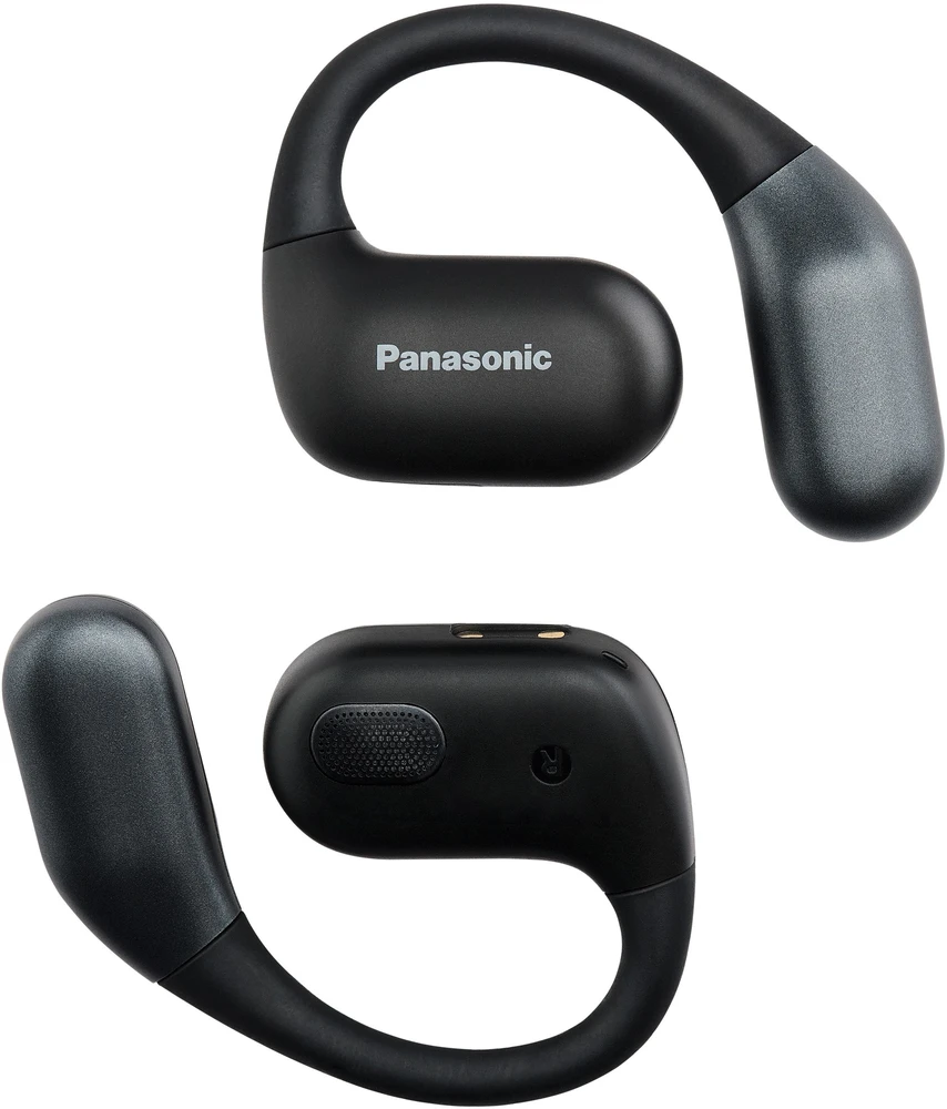 Ausinės - Panasonic RB-F10DE-K Bluetooth 5.4 Atviro Dizaino 17 × 12 mm Juodos