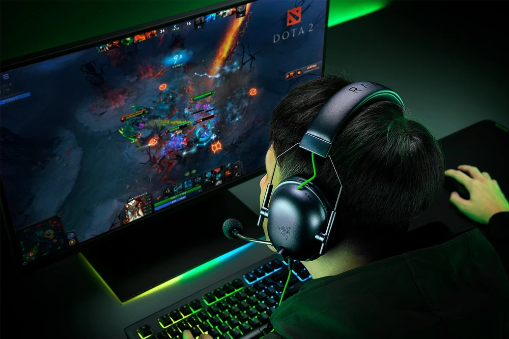 Razer Ausinės Žaidimams | BlackShark V2 X (PlayStation Licensed) | su laidu | Over-Ear | Mikrofonas | Juodas
