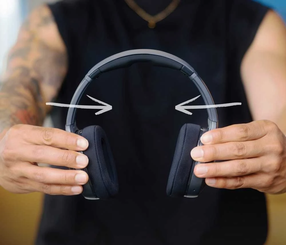 Ausinės „Skullcandy Crusher 540“ aktyviosios anglies juodas