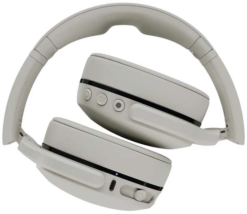 Skullcandy Crusher 540 pilkos ausinės su valdymo mygtukais