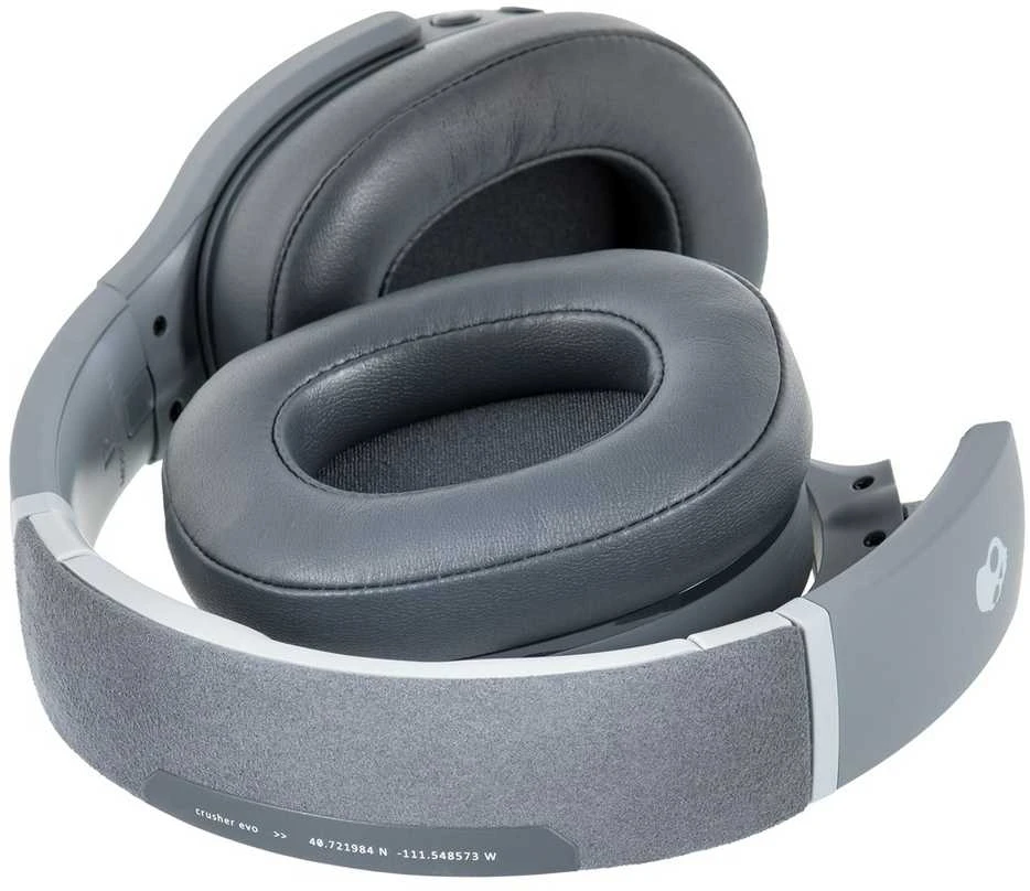 Skullcandy Crusher Evo™ Sensory Bass belaidės ausinės, Pilkos spalvos
