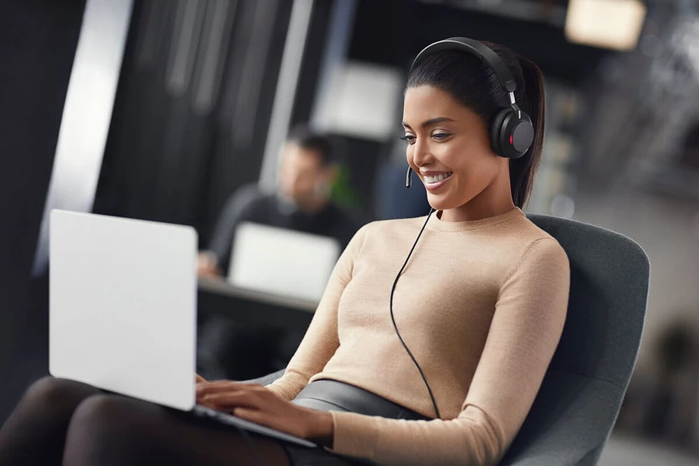 Ausinės JABRA EVOLVE2 40 SE USB C/A UC - STEREO