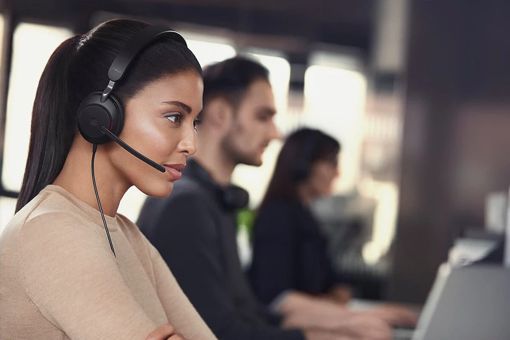 Ausinės JABRA EVOLVE2 40 SE USB C/A UC - STEREO