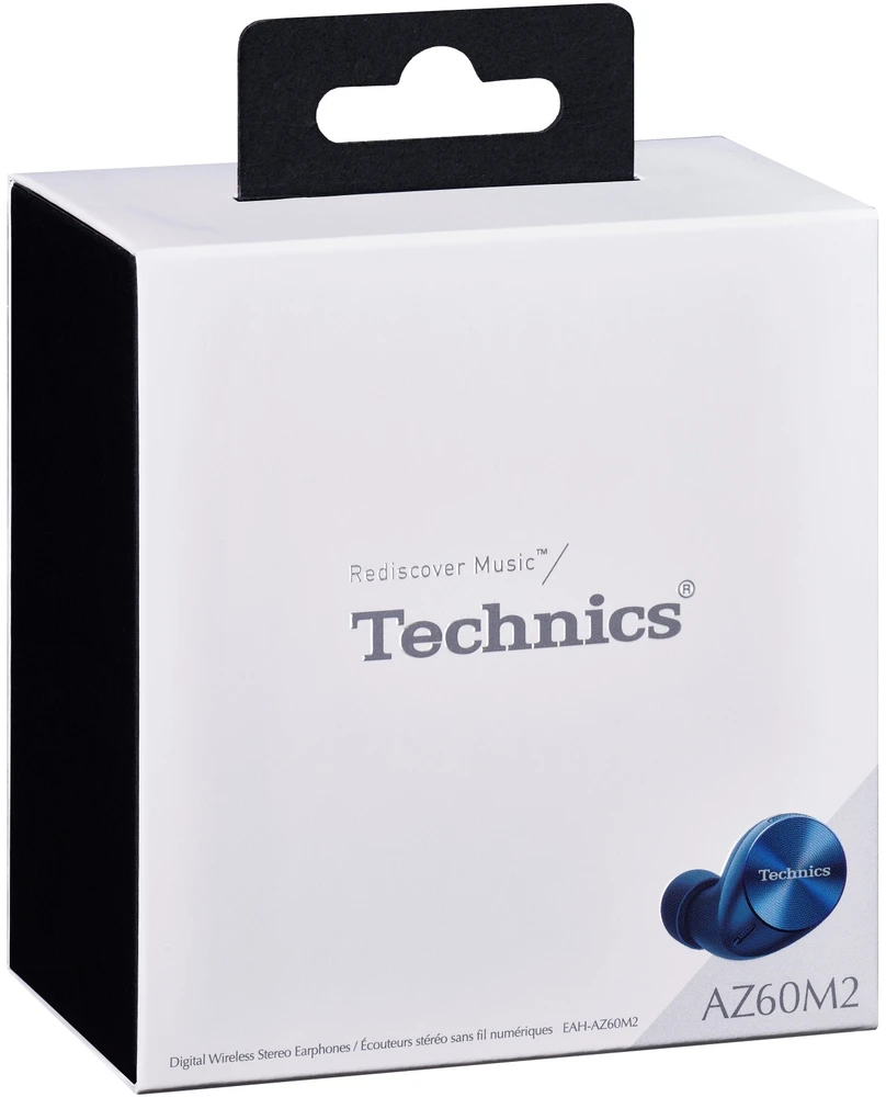 Ausinės - Technics EAH-AZ60M2ES, Sidabrinės, 8 mm, LDAC, ANC, Qi, IPX4