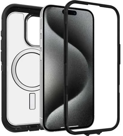 Telefono Dėklas - OtterBox Defender XT Skaidrus iPhone 15 Pro