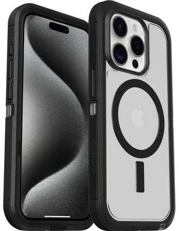 Telefono Dėklas - OtterBox Defender XT Skaidrus iPhone 15 Pro