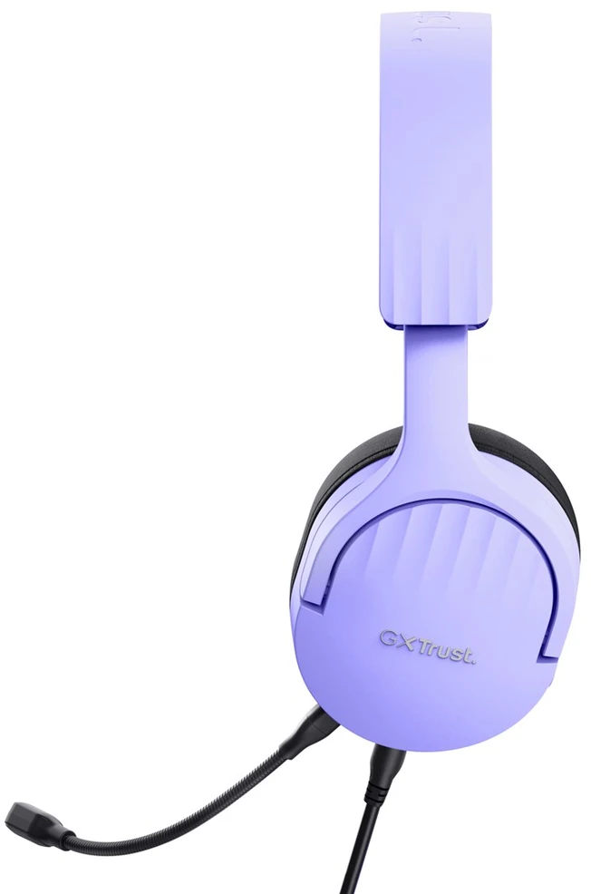 Trust GXT 489P FAYZO Daugiaplatformės žaidimų ausinės (violetinės)