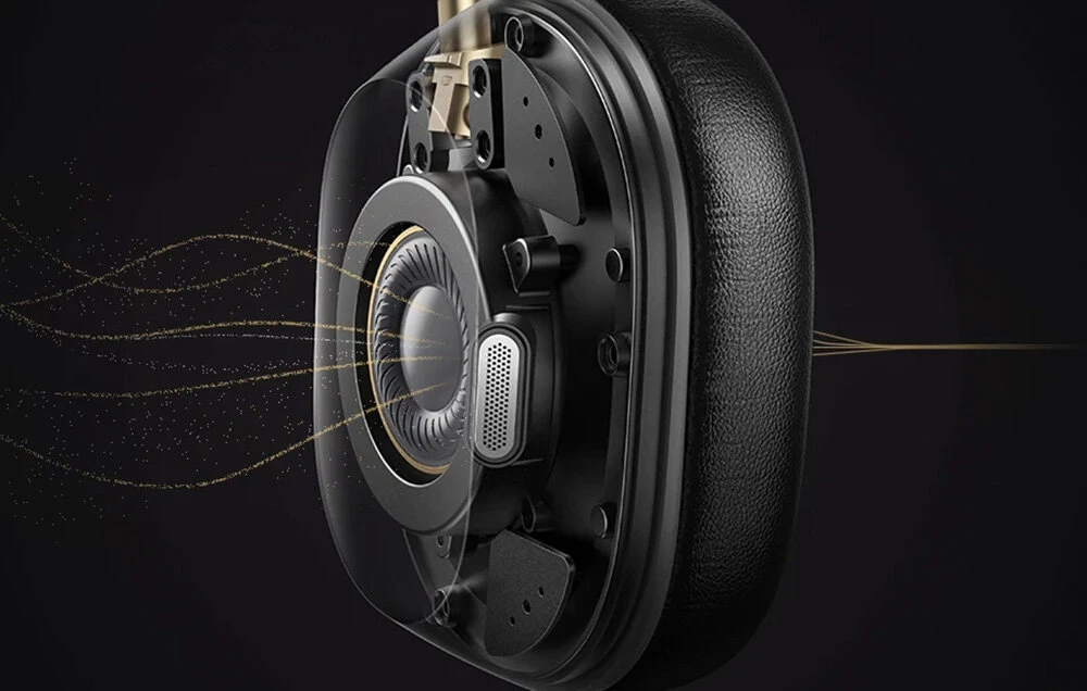 Ausinės belaidės Ugreen HiTune Max 5C, Hybrid ANC, Bluetooth 5.4 (juoda)