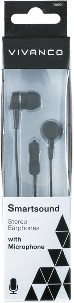Ausinės - Vivanco Smartsound 38009 Juodas