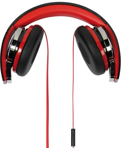 Ausinės - Vivanco SR770 37573 Ant Ausų, Hi-Fi, Su Telefono Funkcija, 3,5 mm Jungtimi, Plokščiu Laidu
