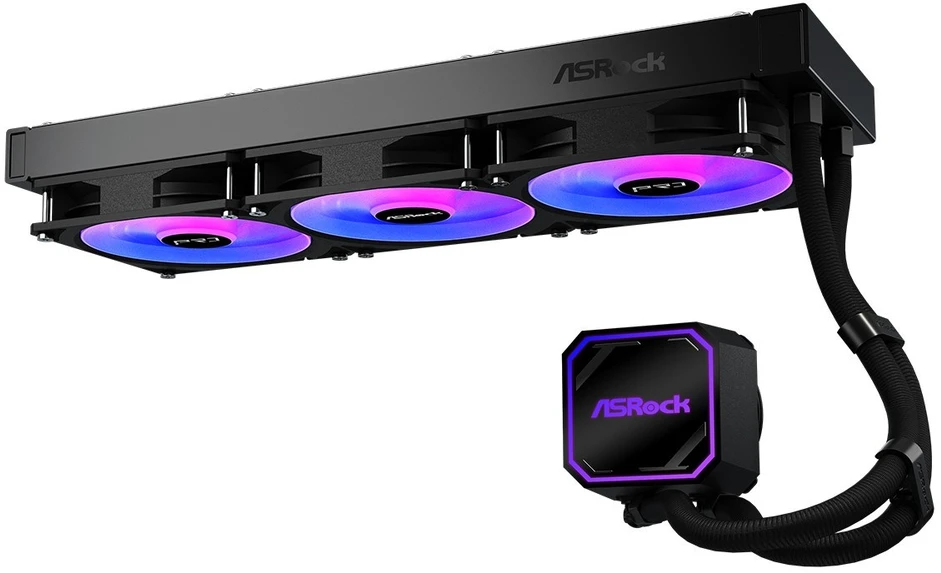 ASRock Pro 360 ARGB aušinimas
