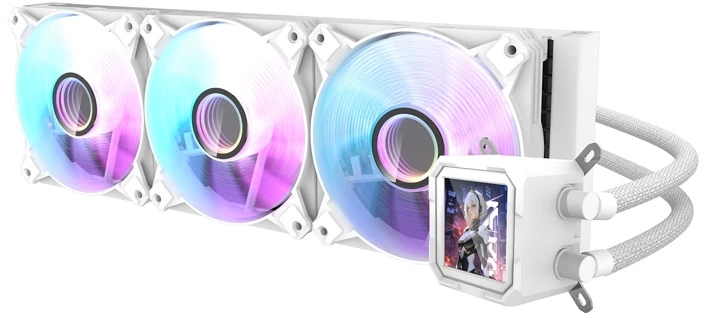 Darkflash DV360S CPU vandens aušintuvas (baltas)