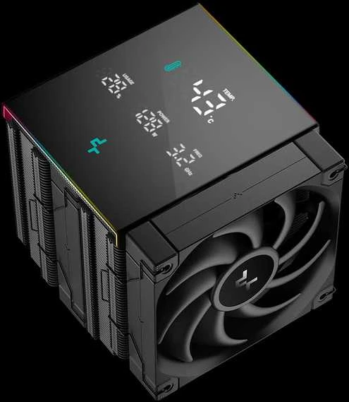 Deepcool AK620 Digital aušintuvas su monitoriumi