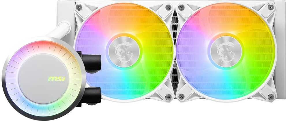 MSI MAG CORELIQUID E240 Baltas LIQUID COOLING