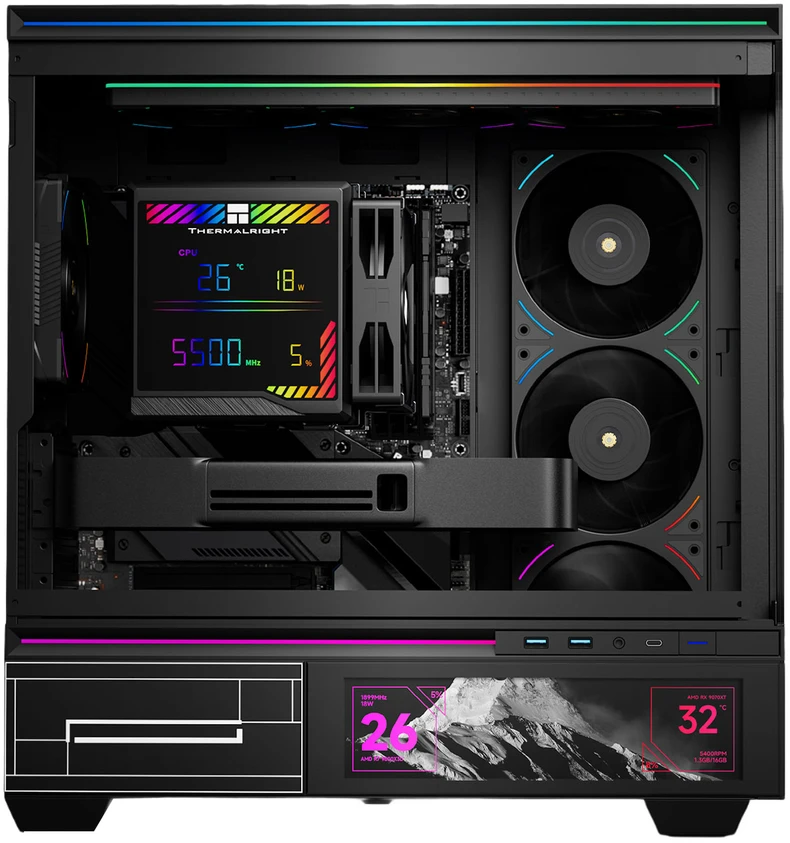 Thermalright Peerless Assassin 140 Digital Juodas (140mm) (Juodas) Procesoriaus Aušintuvas