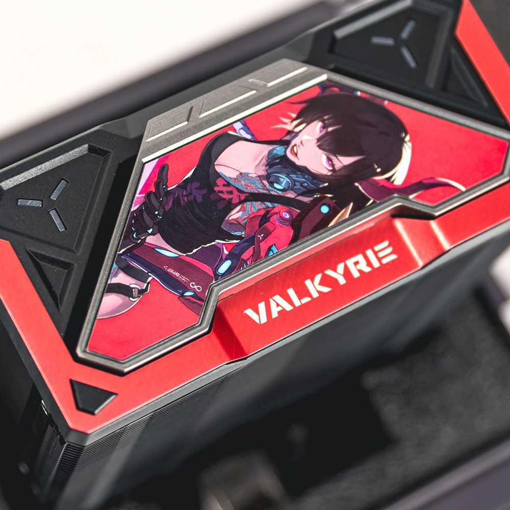 Aušinimo sistema - Valkyrie VK-AIRSL125B Juoda 2 Ventiliatorių Procesoriui