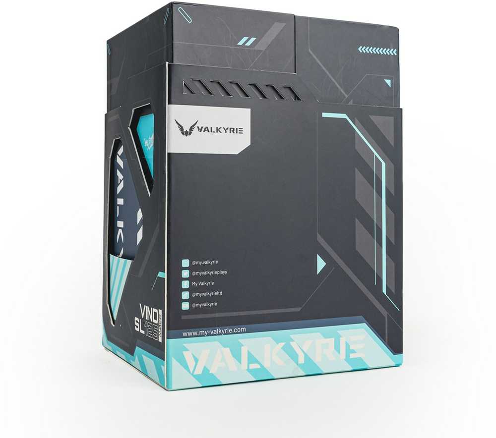 Aušinimo sistema - Valkyrie VK-AIRSL125B Juoda 2 Ventiliatorių Procesoriui