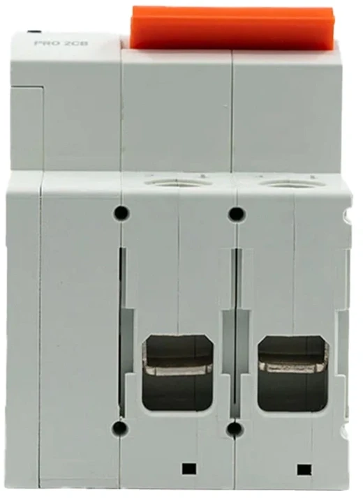 Automatinis jungiklis - Shelly Pro 2CB C10 10 A 2 polių C kreivės 230 V AC DIN bėgelio „Wi-Fi“ „Bluetooth“ Ethernet išmanusis automatinis jungiklis