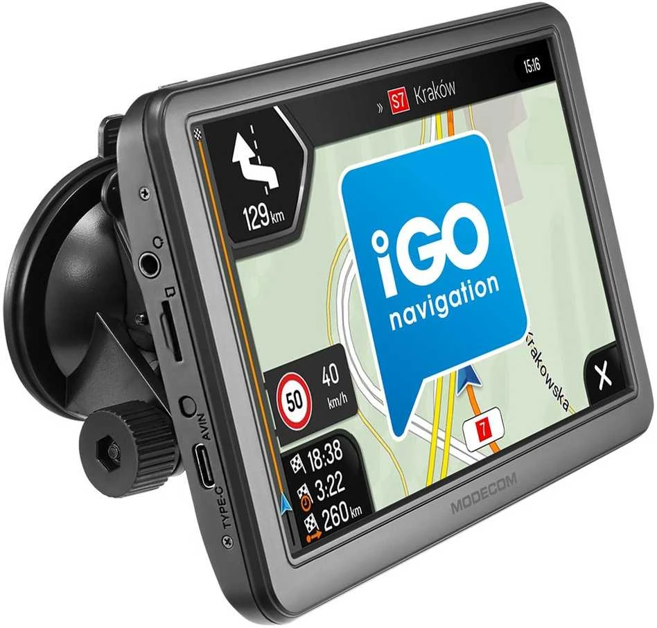 MODECOM FreeWAY CX 7.0 AUTOMOBILIO NAVIGACIJA + iGO Navigation Truck (1 metų atnaujinimas)