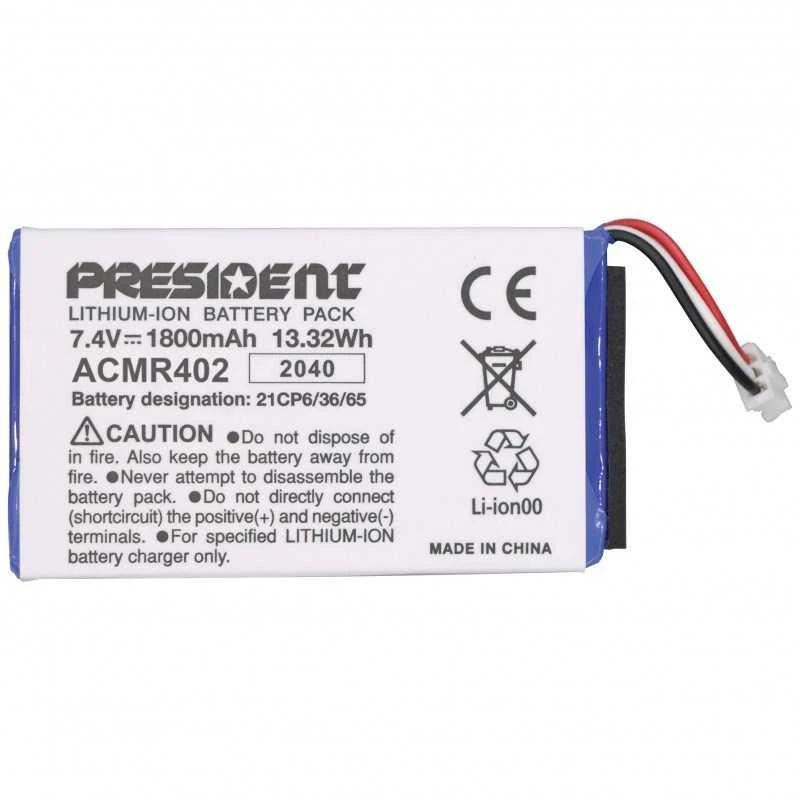 Nezatříděno President Randy III Plus ASC AM/FM CB Portable Radio Juodas