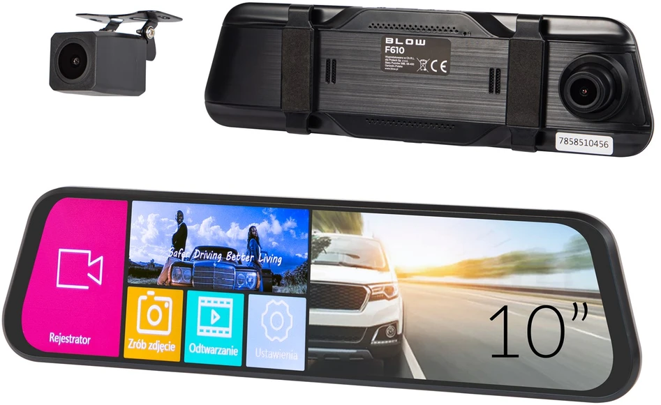 BLACKBOX DVR F610 BLOW vaizdo registratorius Mirror