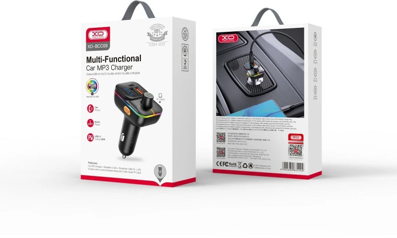 Automobilinis FM Siųstuvas - XO BCC09 25W
